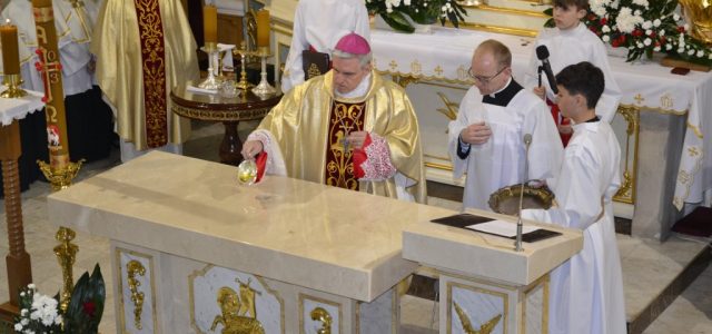 Konsekracja ołtarza w kościele parafialnym w Majdanie Królewskim Fotorelacja. Kliknij na zdjęcie, by zobaczyć galerię…